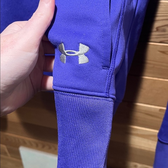 UNDER ARMOUR STORM ZIP UP PURPLE HOODIE WOMENS SIZE XL - Picture 3 of 9